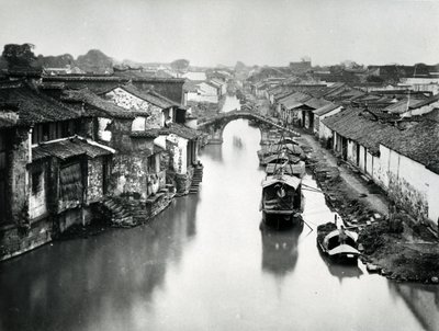 Canal in Peking by English Photographer